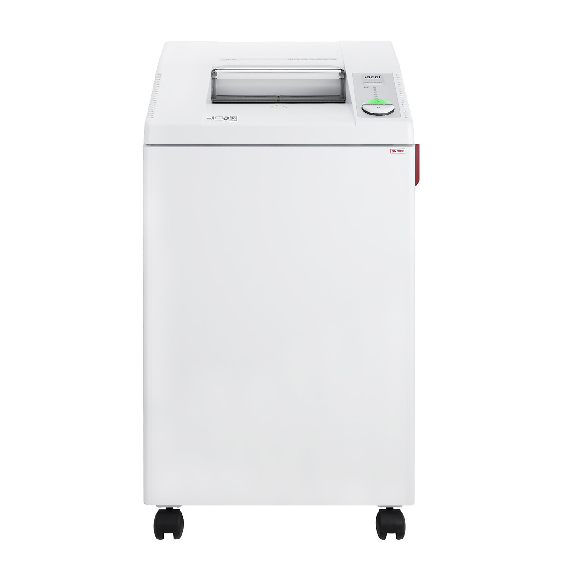 IDEAL, Paper Shredder, Sheet Capacity 30 Cut Type Strip-Cut, Security Level P2 Model# IDEDSH0360H (2604)